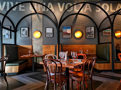 Lupa Osteria Durbanville cozy dining booths and set tables