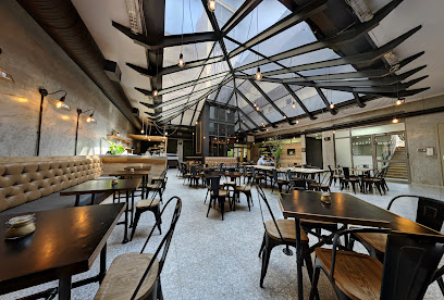Jarryds Brunch & Bistro airy Sea Point dining room with glass skylight
